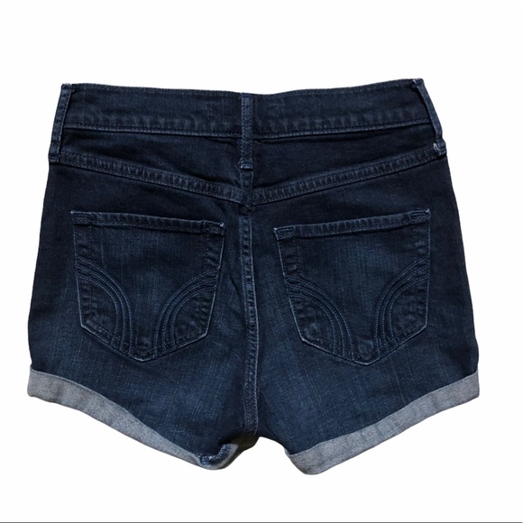 Hollister High Waisted Denim Shorts 0/24 - Picture 4 of 4